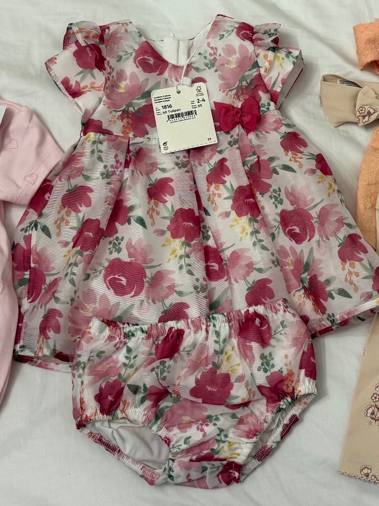 Baby Girl Clothes 1-4 Months